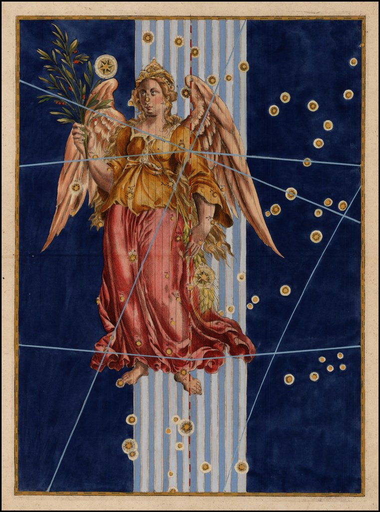 El signo de Virgo de Johann Bayer.
