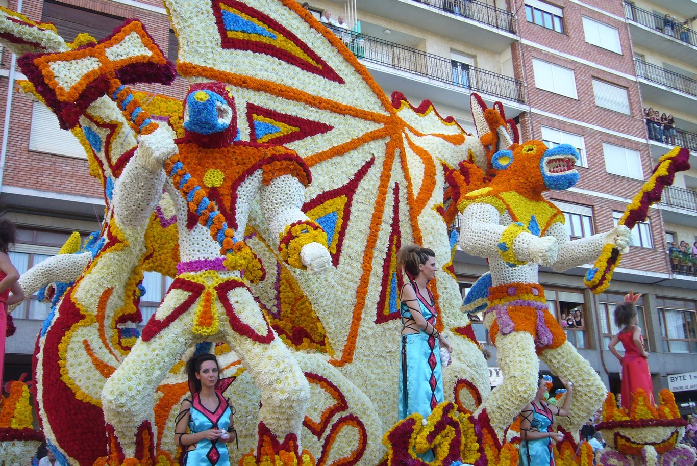 Batalla de Flores de Laredo Cantabria