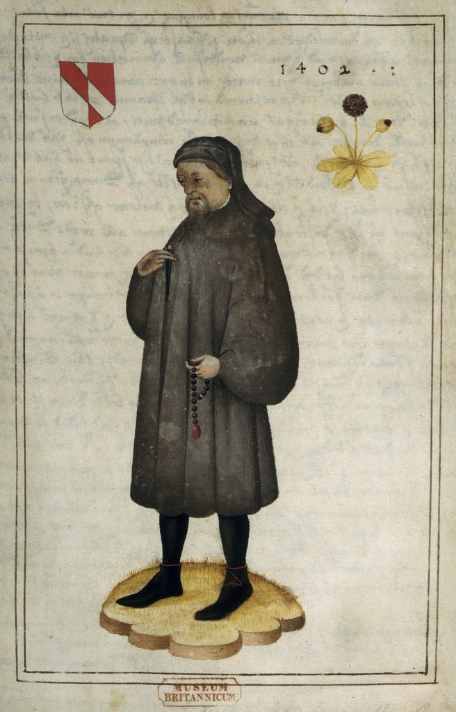 Retrato de Chaucer (siglo XVI)