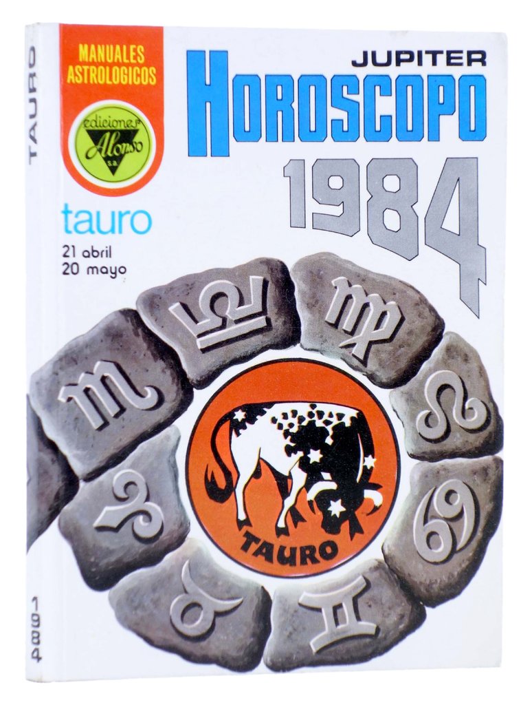 Guía astrológica para Tauro en 1984, bajo la influencia de Júpiter, con predicciones y consejos para nacidos entre el 21 de abril y el 20 de mayo.