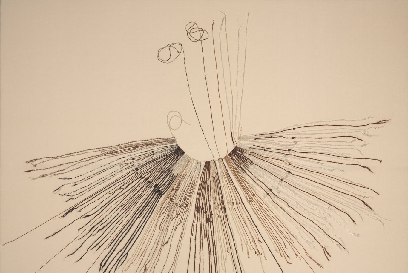 Un quipu è un insieme di cordicelle di colori diversi fissate a un medesimo filo portante. Sulle corde vengono fatti nodi di tipi differeynti. Numero di lama, quantità di prodotti agricoli, eventi de la vita quotidiana... vengono "raccontati" dai quipu.