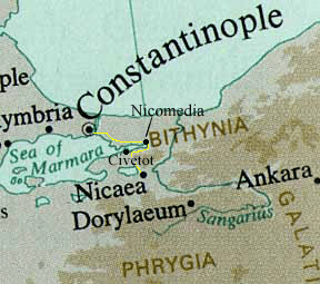 Ciudad de Bitinia (hoy Iznik, en Turquía), fundada en el siglo IV a. C. por Antígono Monoftalmos, uno de los lugartenientes de Alejandro; Nicea fue la sede del primer concilio de 325