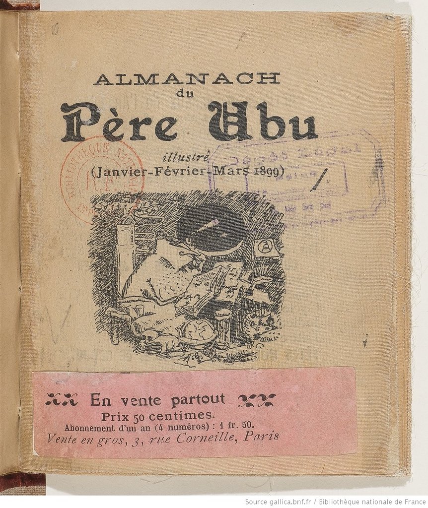 Prima página de la almanacco illustrato del 1899