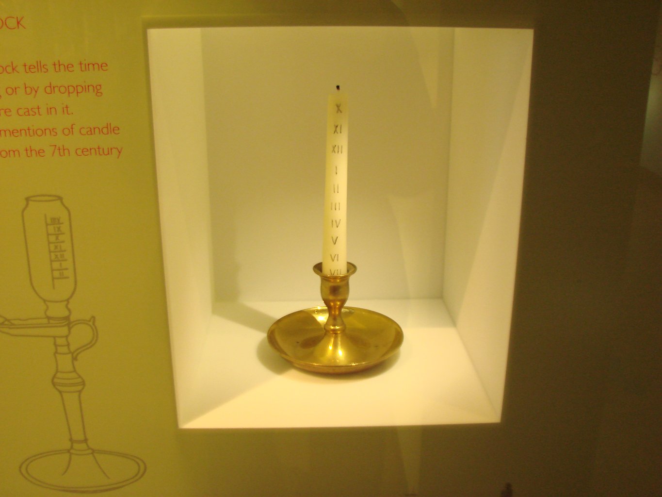 Vela para medir el tiempo, museo finlandés de relojería, Espoo, Finlandia