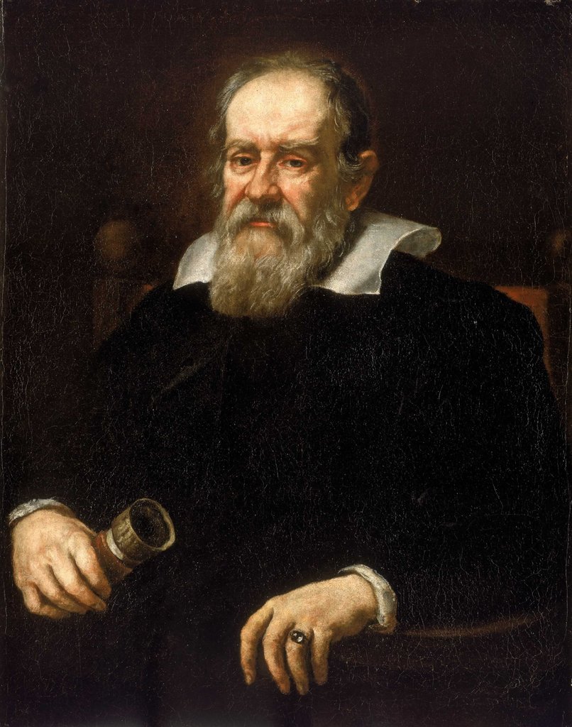 Retrato de Galileo Galilei di Justus Sustermans, tra il 1636 e il 1640