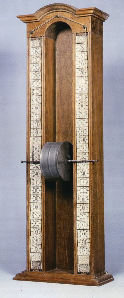 Clepsidra de tambor, siglo XVIII, Museo di Besançon
