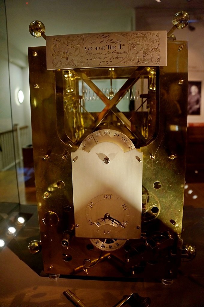 El reloj H-2 en el museo del observatorio de Greenwich
