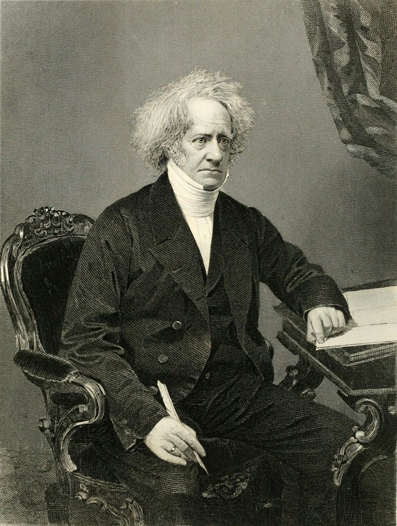Retrato de Sir John Freyderick William Herschel en el 1872